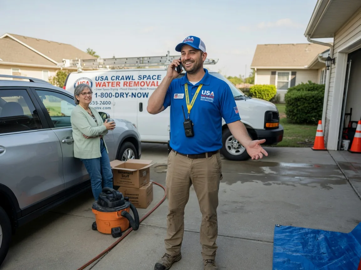 Crawl Space Water Removal Tupelo, AR FAQs